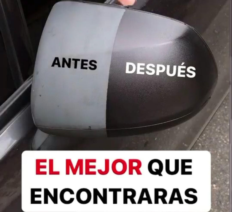 Restaurador de Partes Negras - Fácil de Aplicar, Resultado Profesional