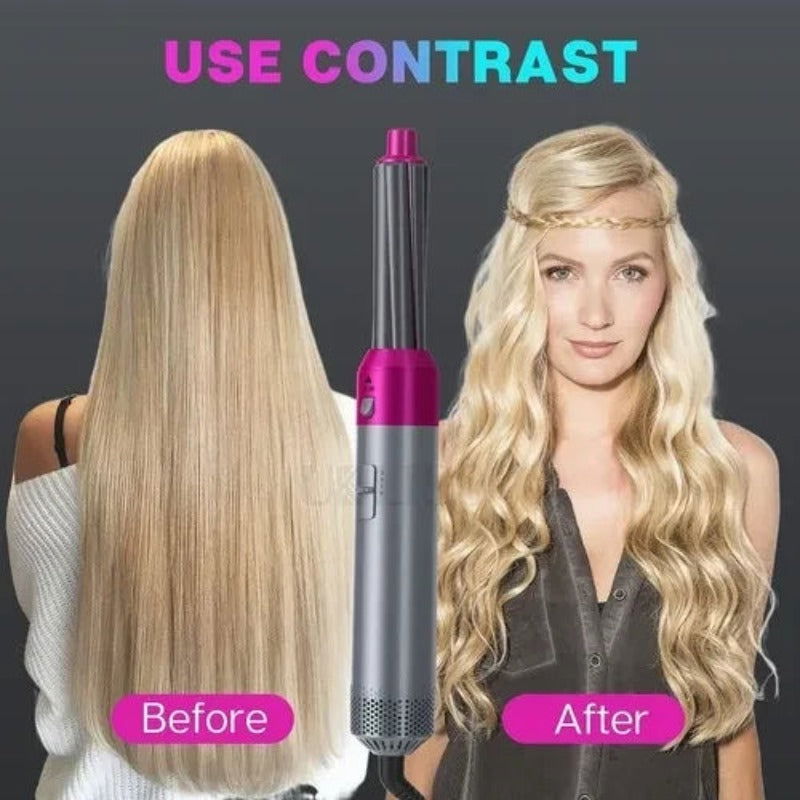 Cepillo Modelador 5 en 1 - Ellegance DeLuxe Hair - El Mercadazo
