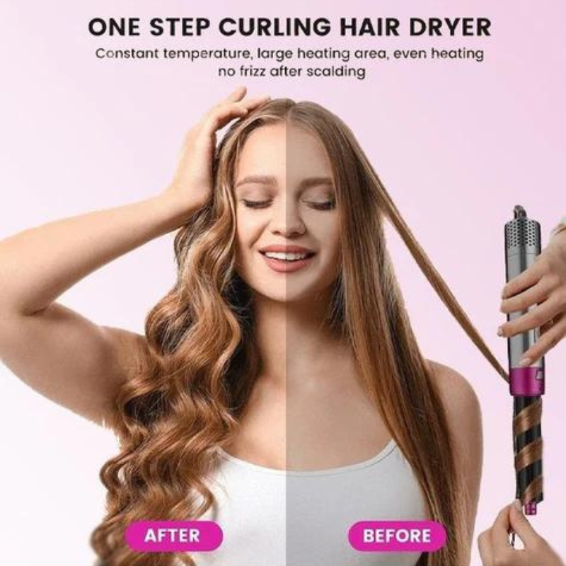 Cepillo Modelador 5 en 1 - Ellegance DeLuxe Hair - El Mercadazo
