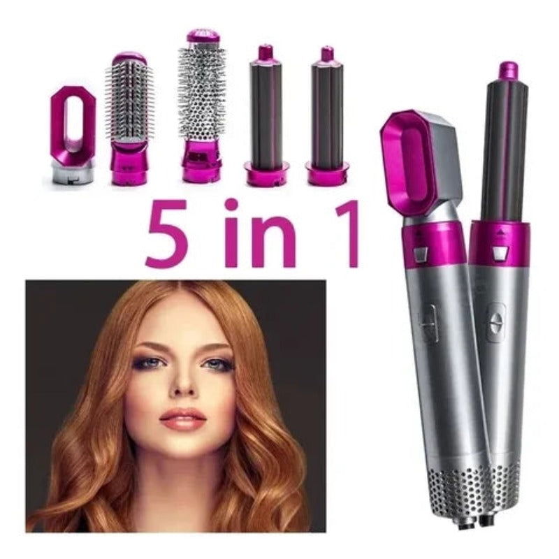 Cepillo Modelador 5 en 1 - Ellegance DeLuxe Hair - El Mercadazo