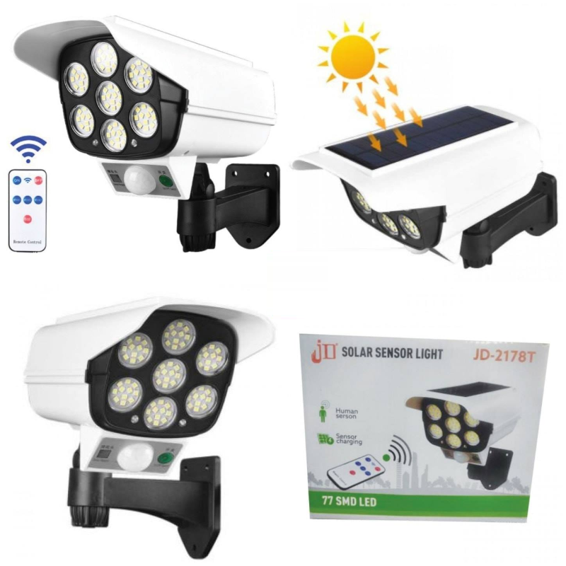 Luz de Formato de Cámara Con Energía Solar - El Mercadazo