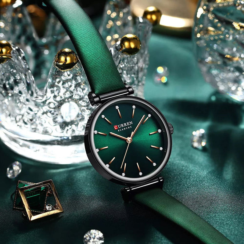 Reloj Curren 9081 CUERO Mujer Dama Negoc - El Mercadazo